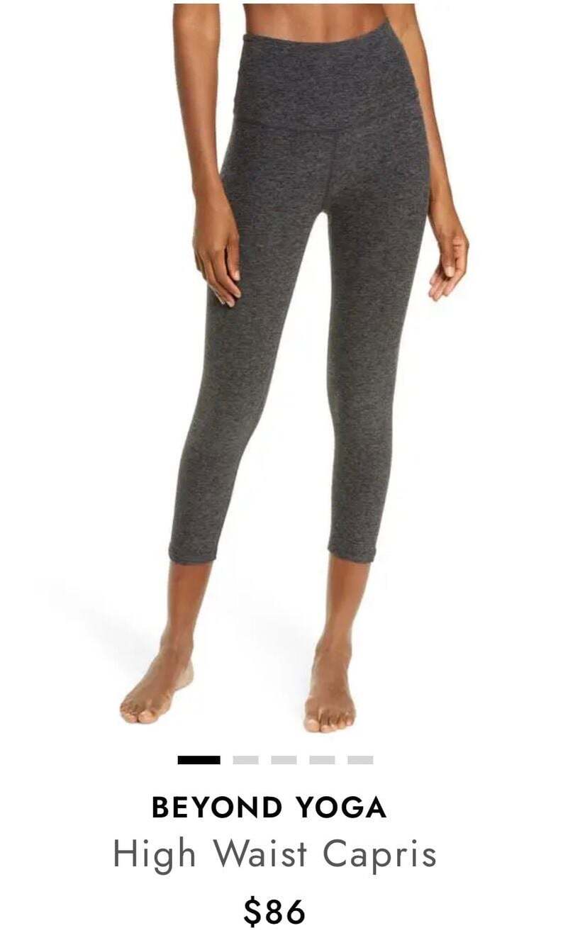 Beyond Yoga Spacedye High Waisted Capri Leggings